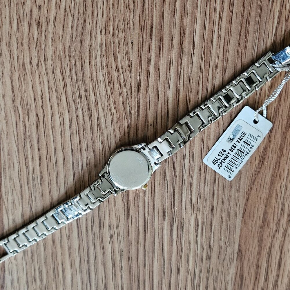 Caravelle by Bulova Women Wristwatch 45L124 Arabic Numerals Floral Motif Watch - Picture 6 of 11